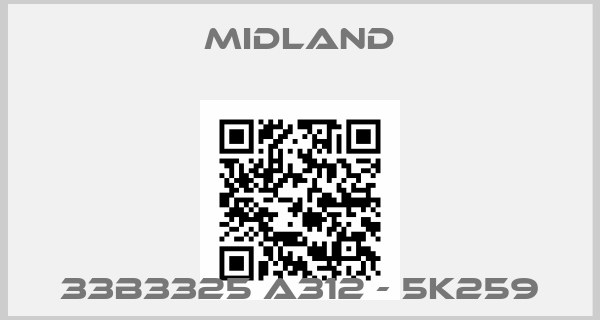 MIDLAND-33B3325 A312 - 5K259