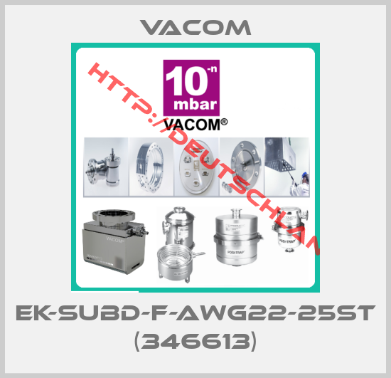 Vacom-EK-SUBD-F-AWG22-25ST (346613)
