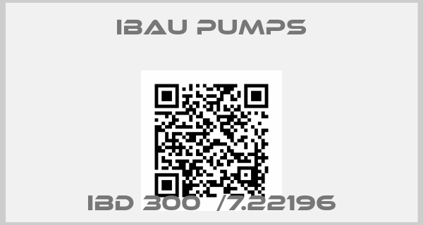 IBAU Pumps-IBD 300  /7.22196