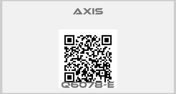 Axis-Q6078-E