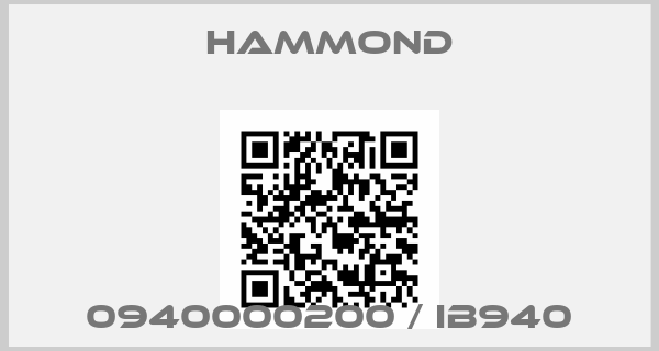 Hammond-0940000200 / IB940