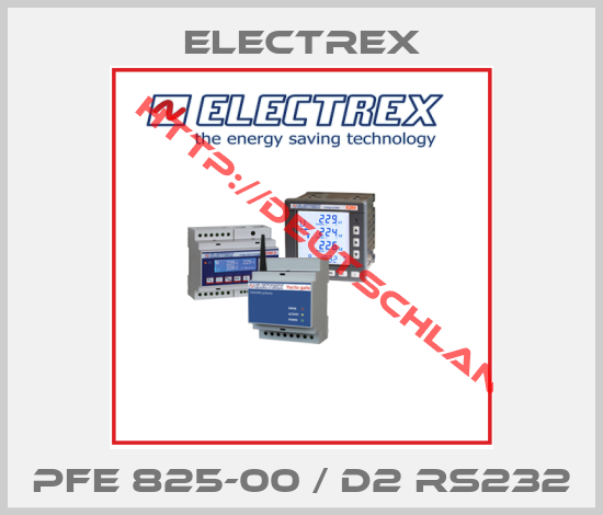 Electrex-PFE 825-00 / D2 RS232