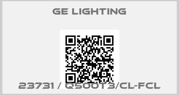 GE Lighting-23731 / Q500T3/CL-FCL