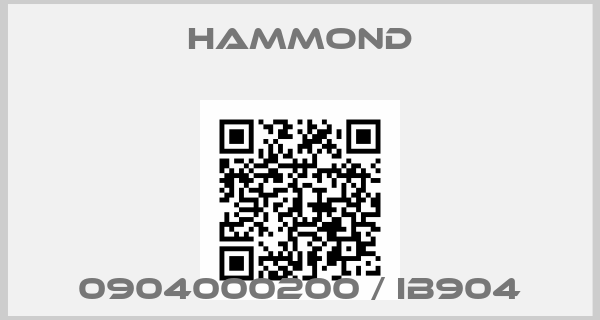 Hammond-0904000200 / IB904