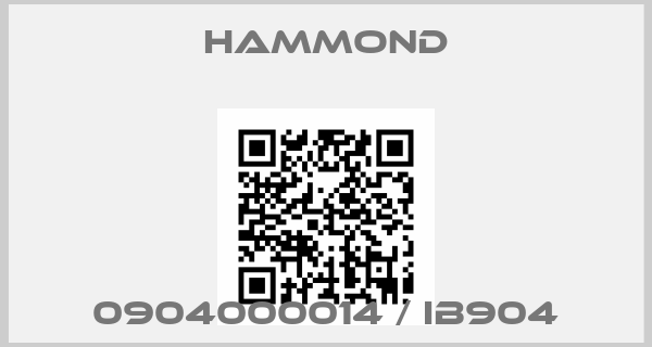 Hammond-0904000014 / IB904