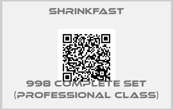 Shrinkfast-998 Complete set (Professional class)