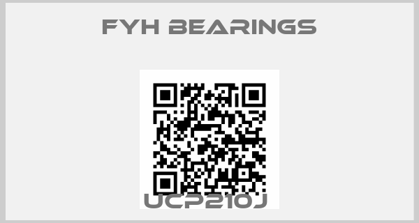 FYH Bearings-UCP210J 