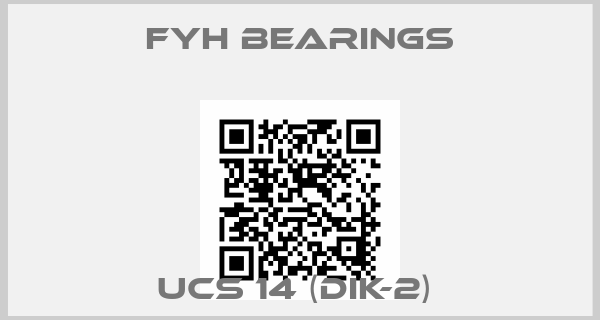 FYH Bearings-UCS 14 (DIK-2) 