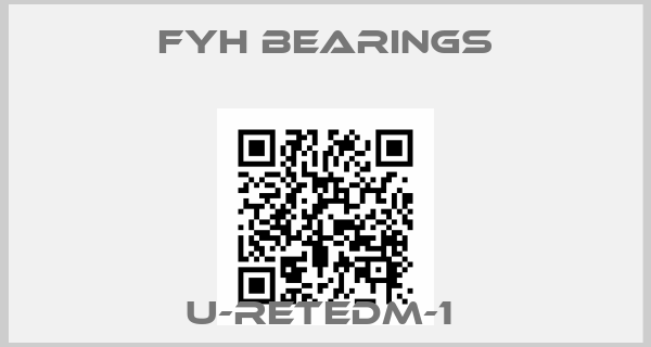 FYH Bearings-U-RETEDM-1 