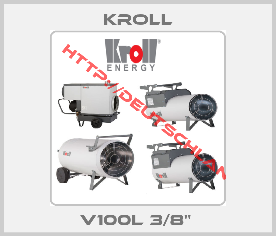 KROLL-V100L 3/8" 