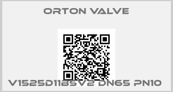 Orton Valve-V1525D11B5V2 DN65 PN10 