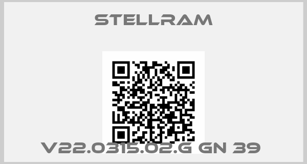 Stellram-V22.0315.02.G GN 39 