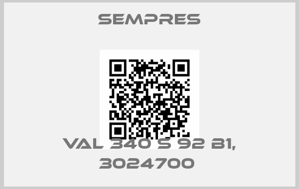 Sempres-VAL 340 S 92 B1, 3024700 