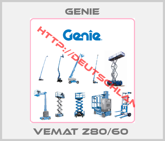 Genie-VEMAT Z80/60 