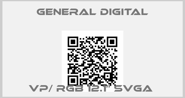 General Digital-VP/ RGB 12.1” SVGA 