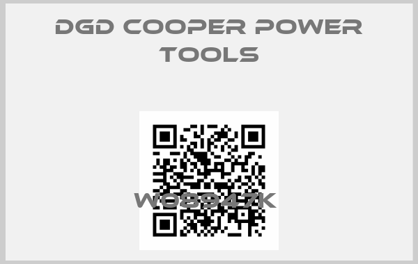DGD Cooper Power Tools-W08947K 
