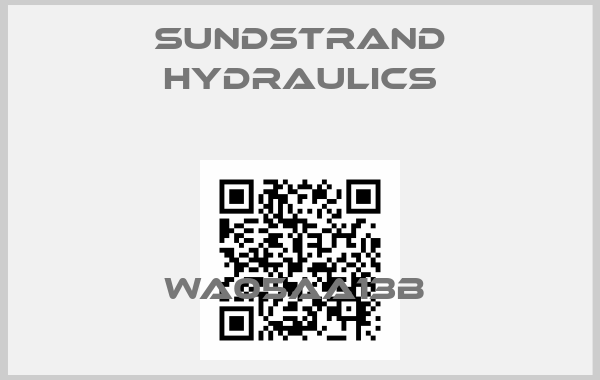 Sundstrand Hydraulics-WA05AA13B 