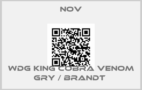 NOV-WDG KING COBRA VENOM GRY / BRANDT 