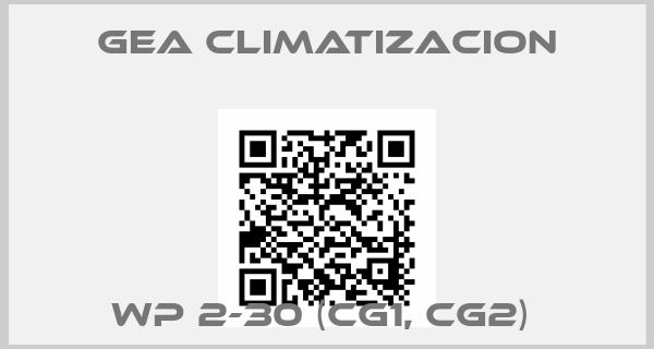 Gea Climatizacion-WP 2-30 (CG1, CG2) 