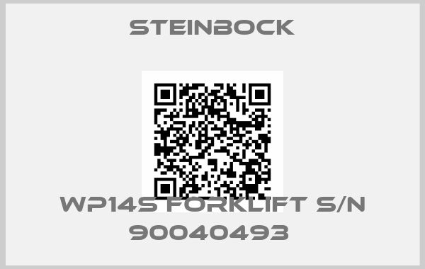 Steinbock-WP14S FORKLIFT S/N 90040493 