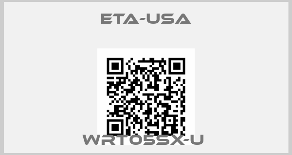 ETA-USA-WRT05SX-U 
