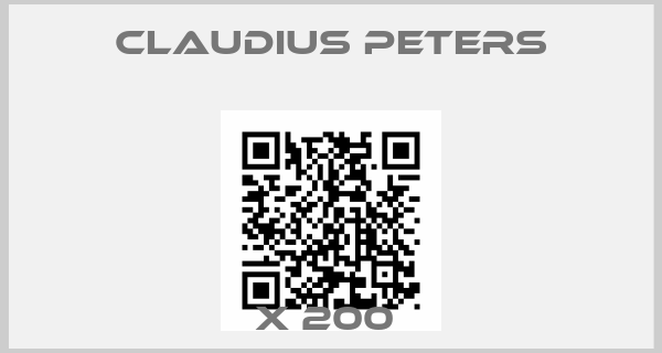 Claudius Peters-X 200 