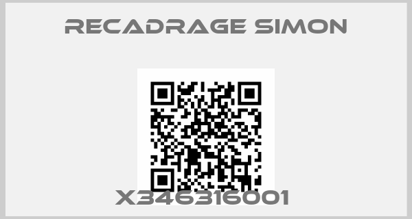 RECADRAGE SIMON-X346316001 