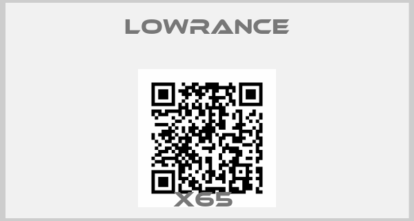 Lowrance-X65 