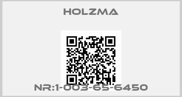 Holzma-NR:1-003-65-6450