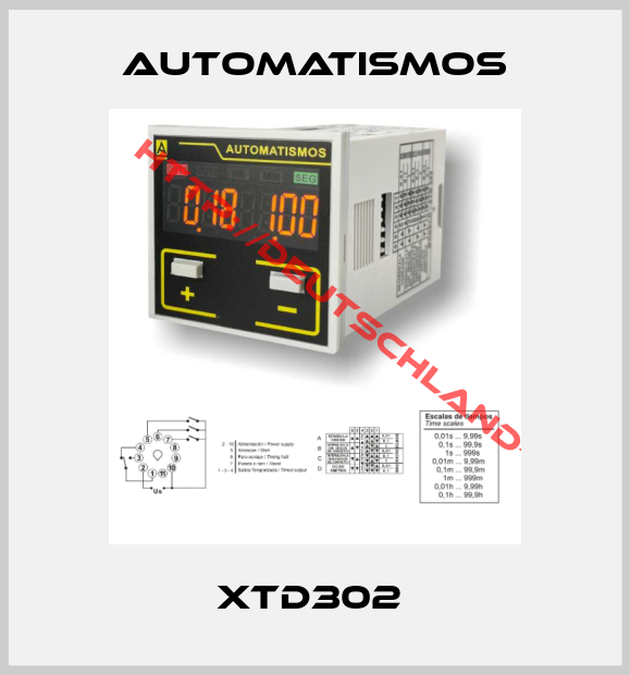 Automatismos-XTD302 