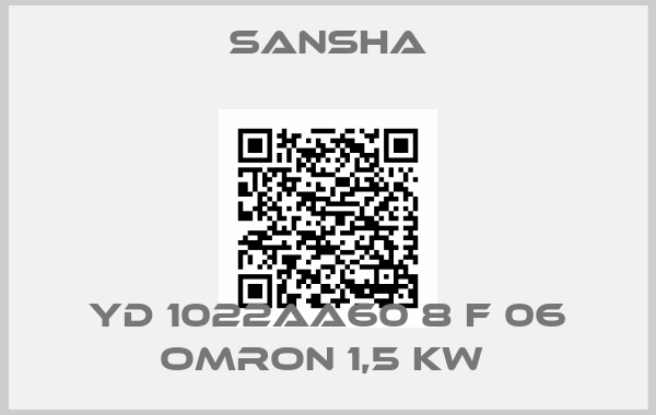 Sansha-YD 1022AA60 8 F 06 OMRON 1,5 KW 