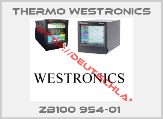 Thermo Westronics-ZB100 954-01 