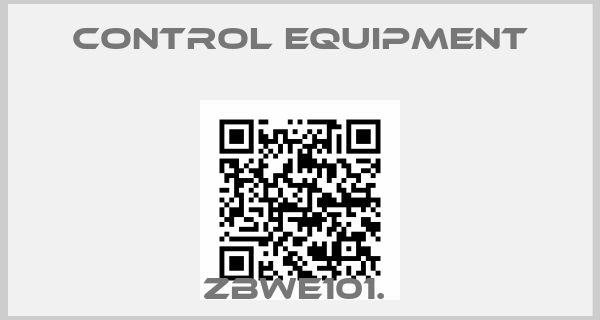 Control Equipment-ZBWE101. 
