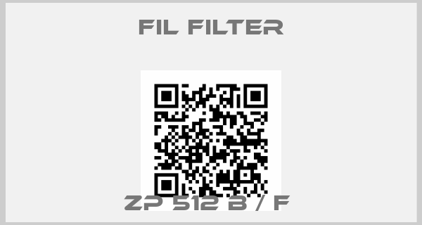 Fil Filter-ZP 512 B / F 