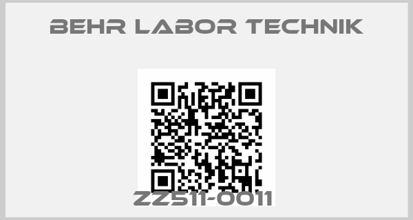Behr Labor Technik-ZZ511-0011 
