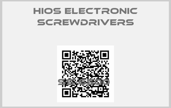 Hios Electronic Screwdrivers-SS-6500 
