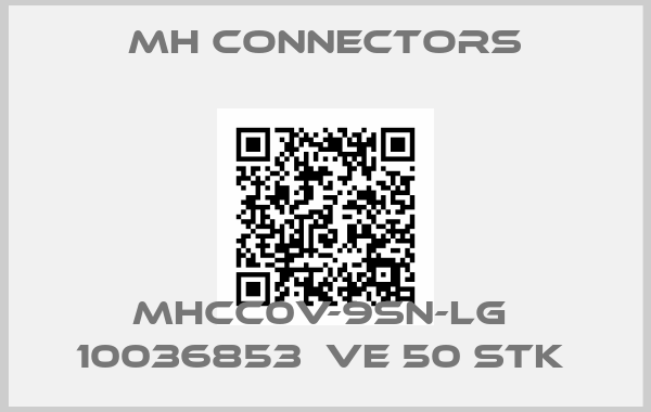 MH Connectors-MHCC0V-9SN-LG  10036853  VE 50 Stk 