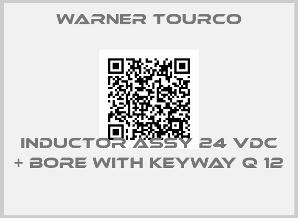 Warner Tourco-INDUCTOR ASSY 24 VDC + BORE with keyway Q 12 