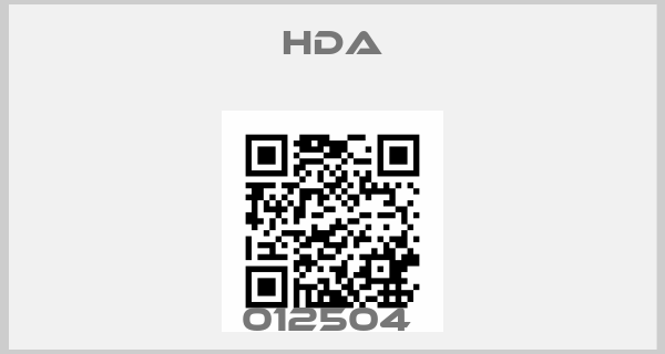 HDA-012504 
