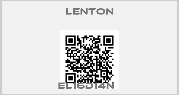Lenton-EL16D14N  