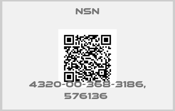 NSN-4320-00-368-3186, 576136 