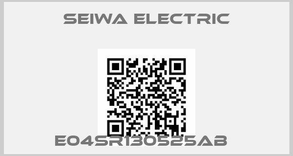 Seiwa Electric-E04SR130525AB  