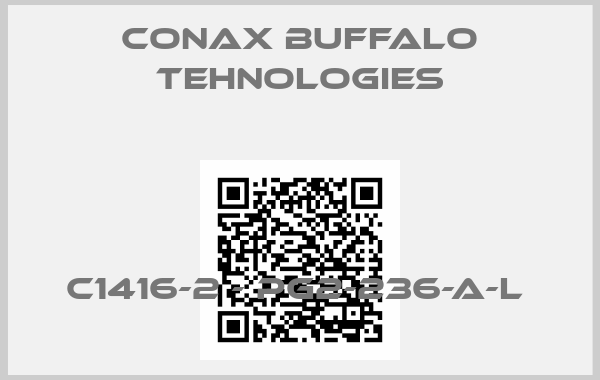 Conax Buffalo Tehnologies-C1416-2 - PG2-236-A-L 