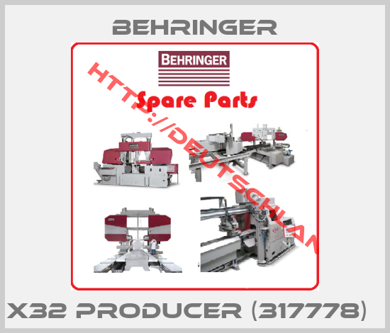 Behringer-X32 PRODUCER (317778)  