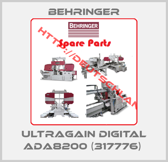 Behringer-ULTRAGAIN DIGITAL ADA8200 (317776) 