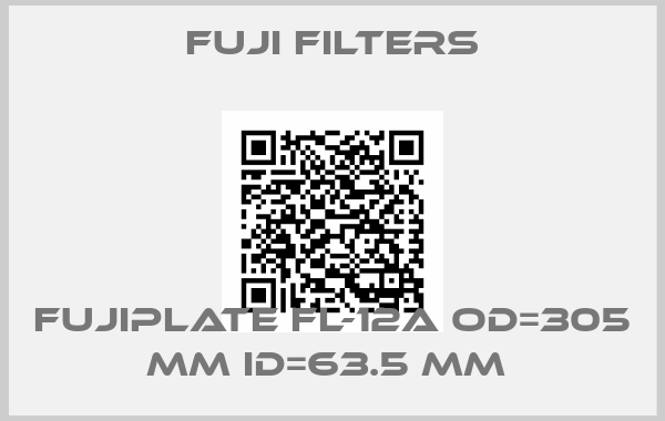 Fuji Filters-FUJIPLATE FL-12A OD=305 mm ID=63.5 mm 