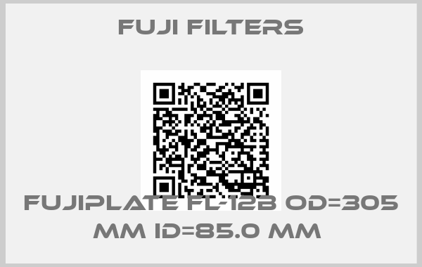 Fuji Filters-FUJIPLATE FL-12B OD=305 mm ID=85.0 mm 