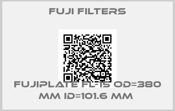 Fuji Filters-FUJIPLATE FL-15 OD=380 mm ID=101.6 mm 