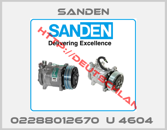 Sanden-02288012670  U 4604 