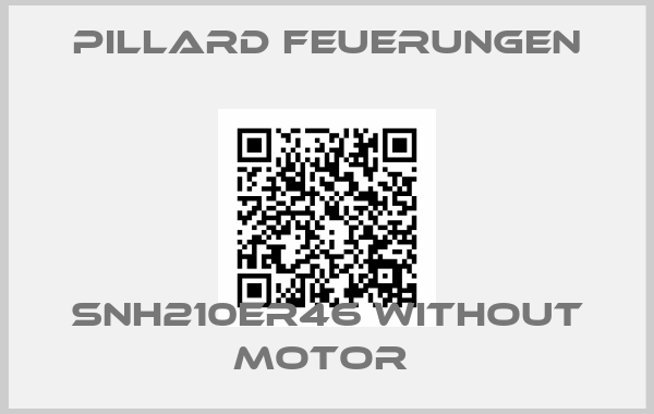 Pillard Feuerungen-SNH210ER46 without motor 